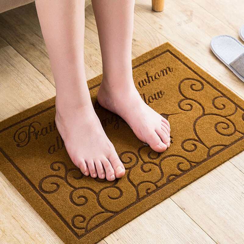 

1pc Bathroom Anti-slip Absorbent Mat, Multicolor