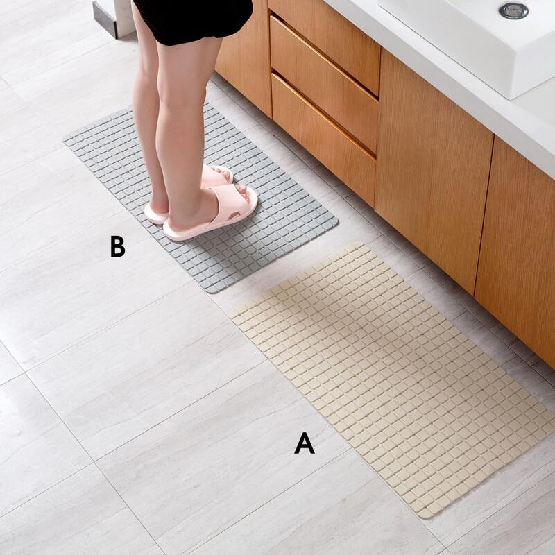1pc Bathroom Anti-slip Mat, Multicolor