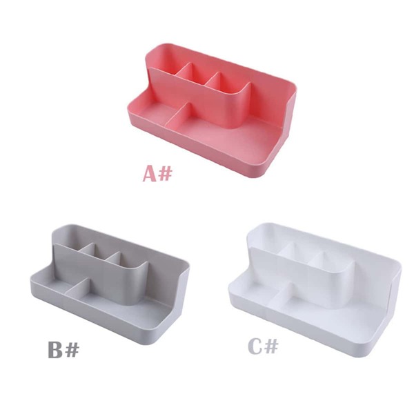 

1pc Desktop Multi-grid Storage Box, Multicolor