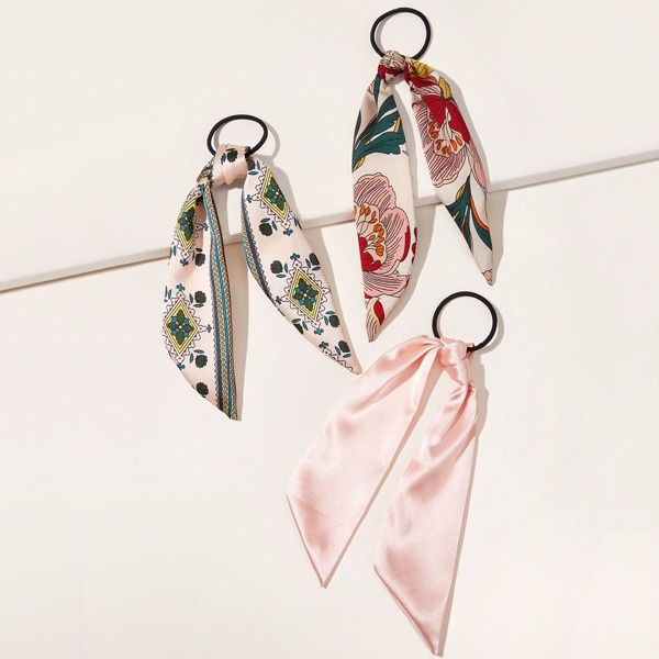 

Шарф Scrunchies с цветочным узором, Многоцветный