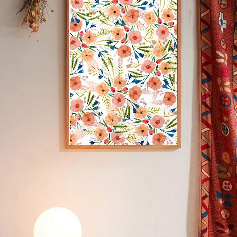 

Floral Pattern Wall Print Decor Without Frame
