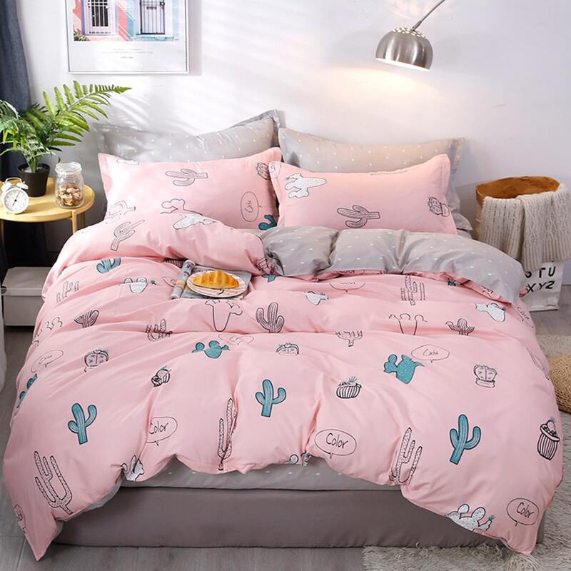 

Cactus Print Sheet Set, Multicolor