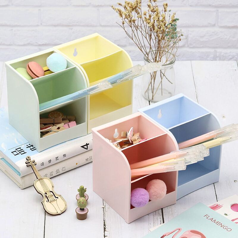 

1pc Multifunctional Oblique Pen Holder