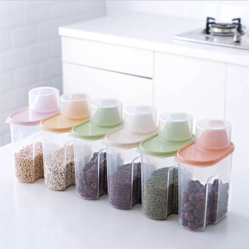 

1pc Kitchen Sealing Storage Box, Multicolor