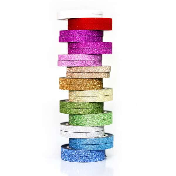 

26rolls Slim Shiny Winding Tape