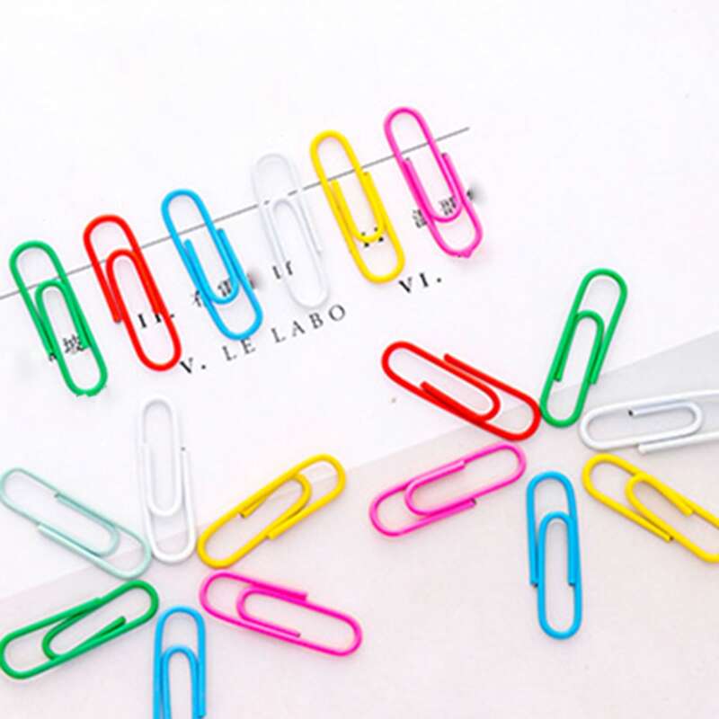 

Boxed Colorful Paper Clip