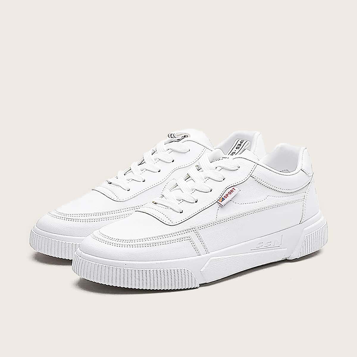 

Guys Lace-up Front Sneakers, White