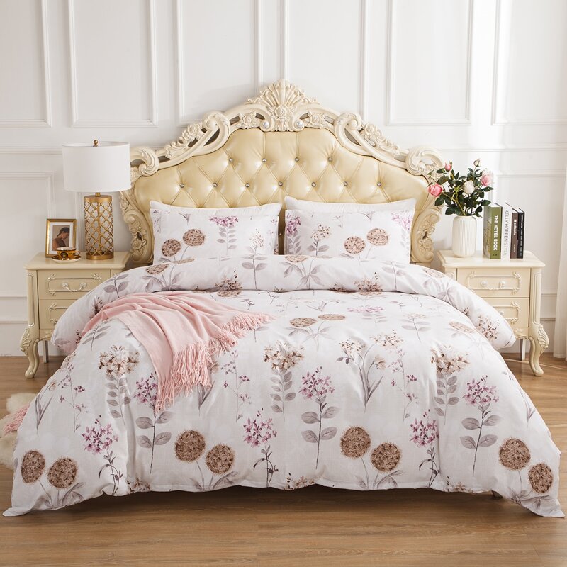 

Flower Print Sheet Set, Multicolor
