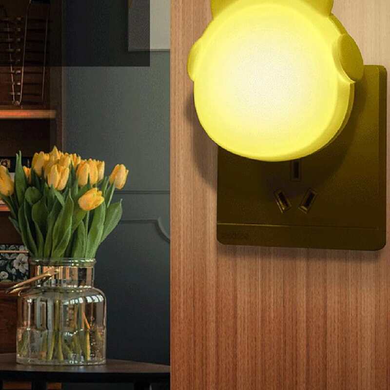 

1pc Ear Detail Cartoon Night Light, Multicolor