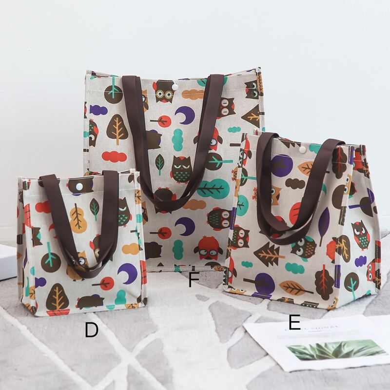 

1pc Cartoon Graphic Lunch Bag, Multicolor