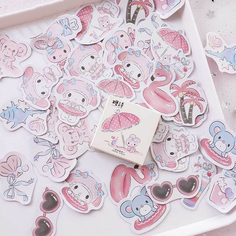 

45pcs Cartoon Graphic Sticker