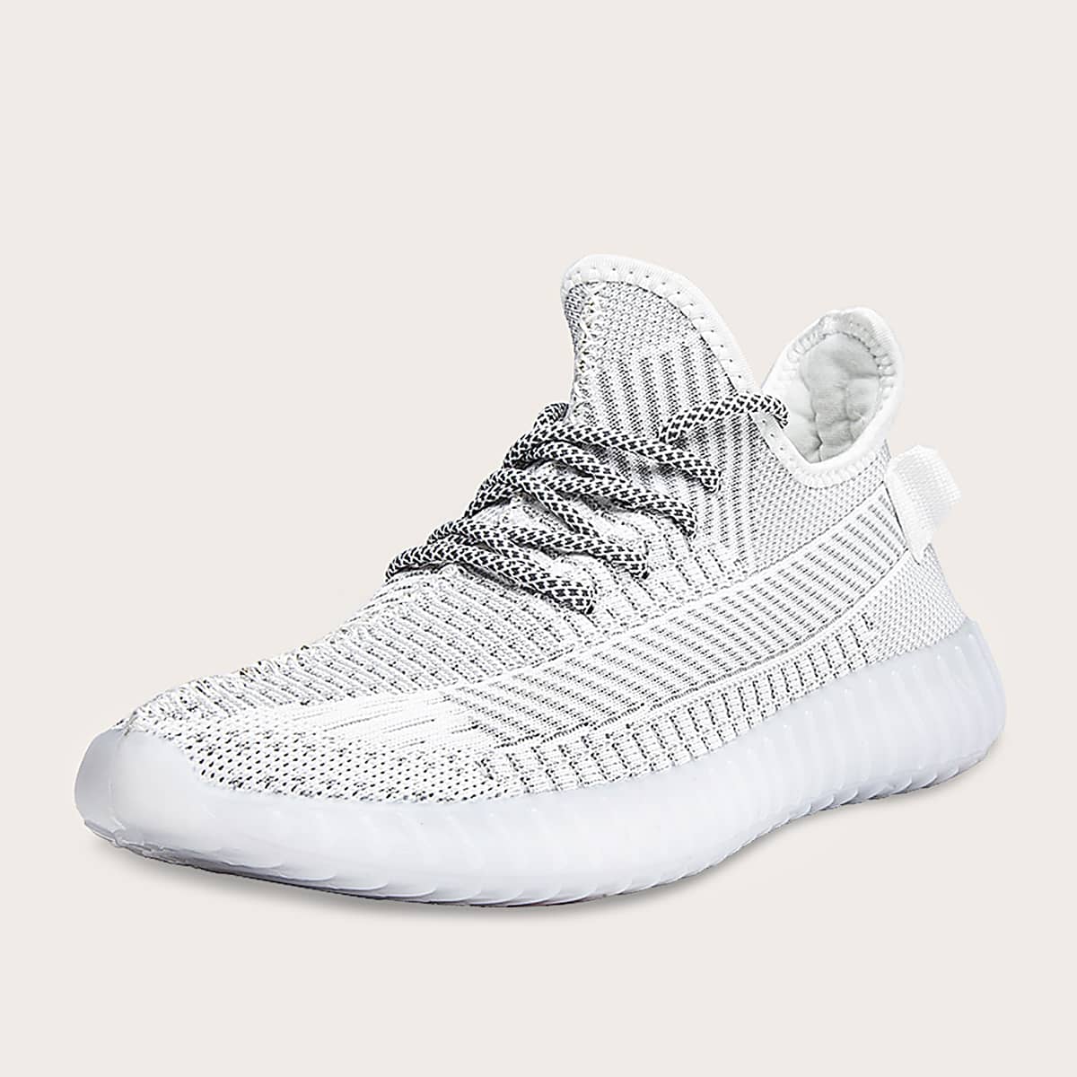 

Guys Lace-up Front Wide Fit Sneakers, White
