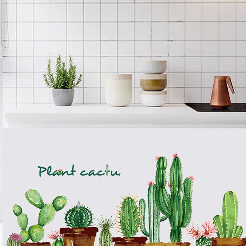 

Cactus Print Wall Sticker