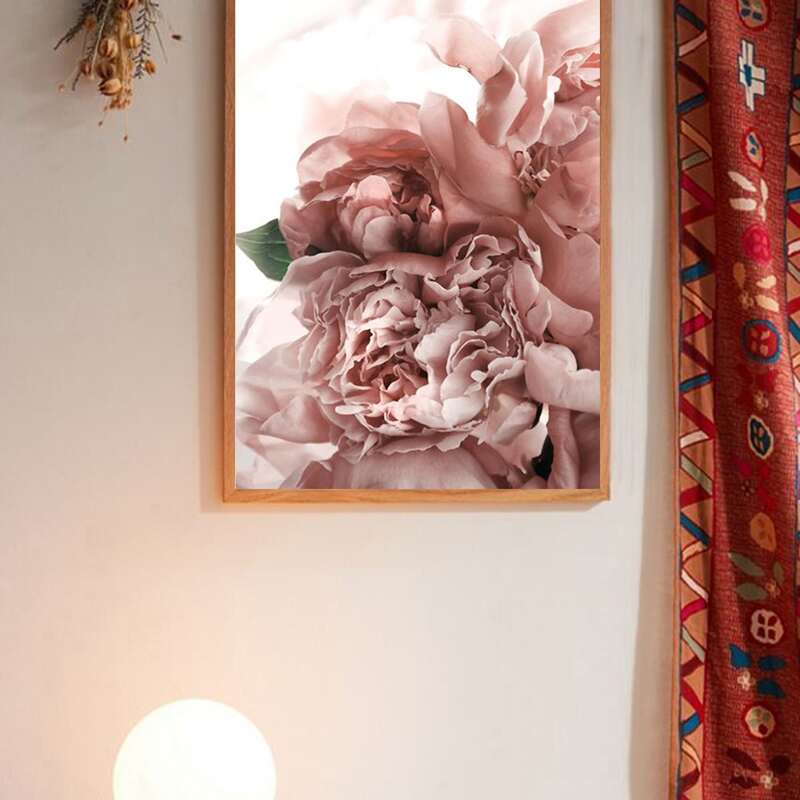 

Floral Wall Print Decor Without Frame