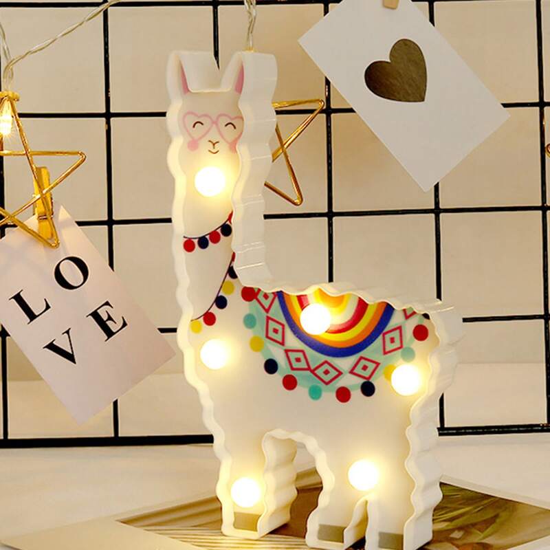 

Alpaca Design Night Light, Multicolor