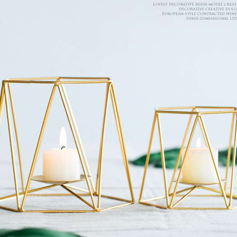 

1pc Metal Candle Holder