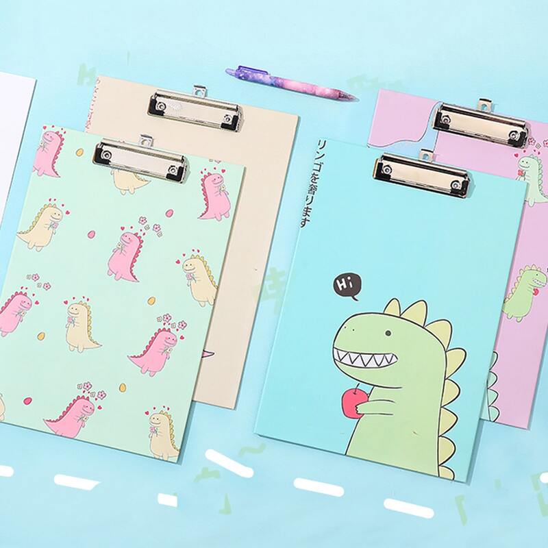 

1pc Random Cartoon Dinosaur Print File Clipboard