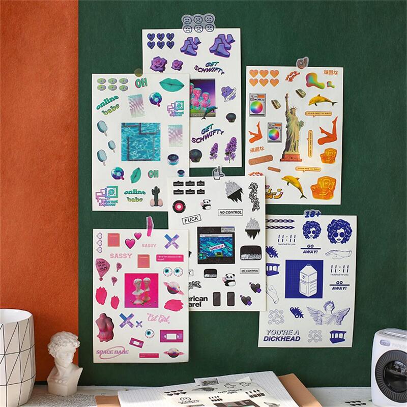 

4sheets Mixed Print Sticker