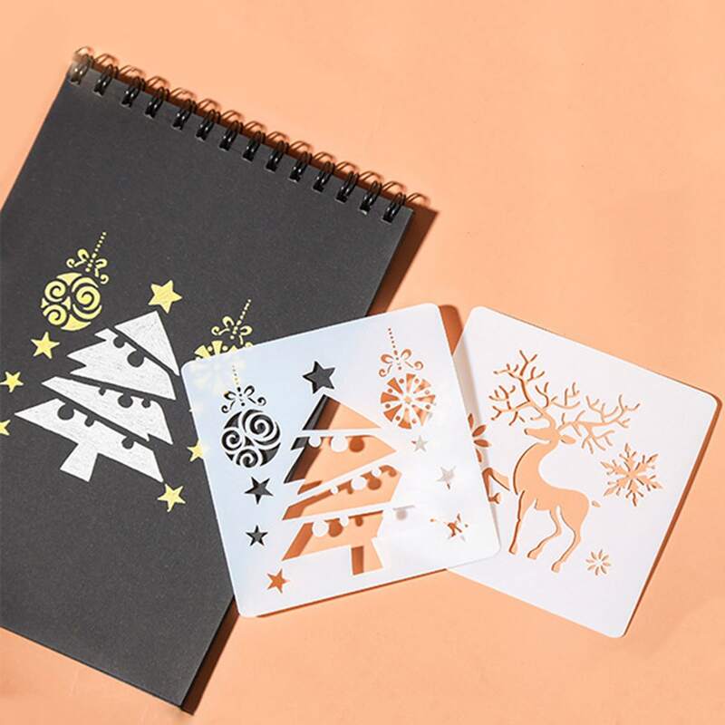

1pc Christmas DIY Drawing Stencil