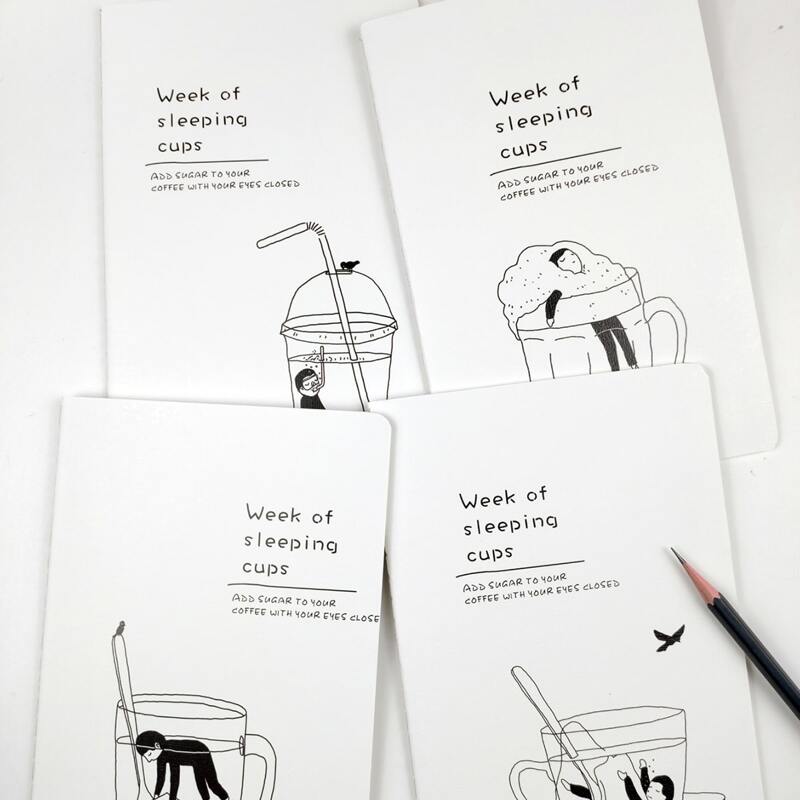 

1pack Random Cartoon Graphic Cover Notebook