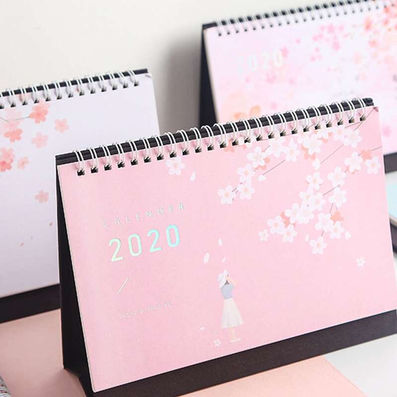 

1pc Cherry Blossoms Print 2020 Calendar