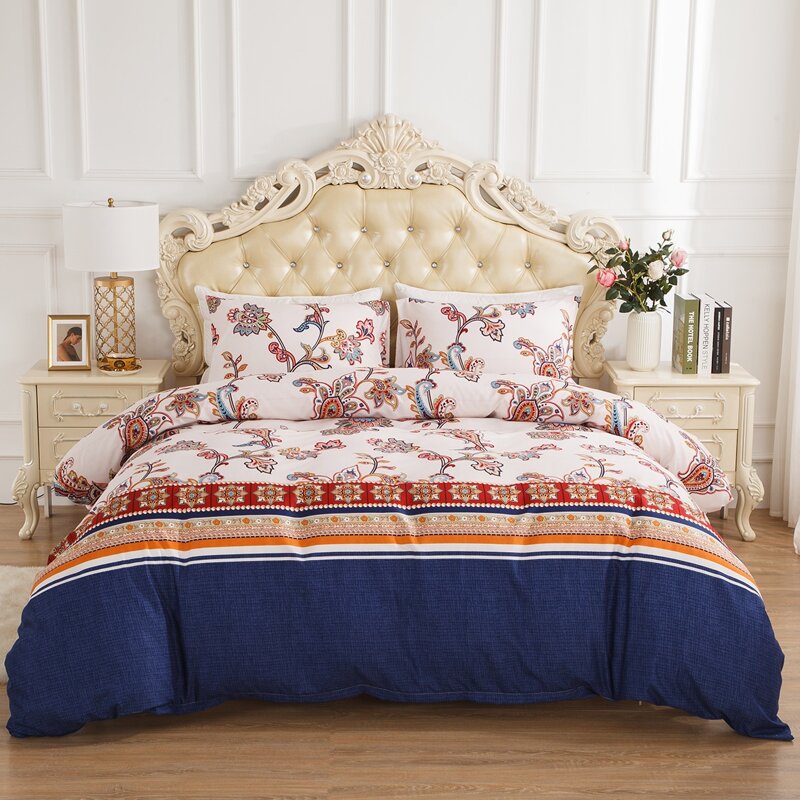 

Flower Print Sheet Set, Multicolor