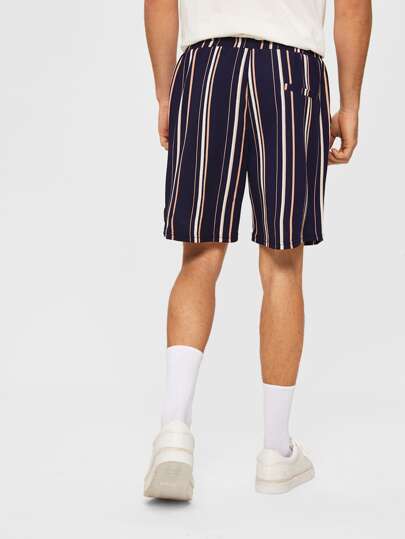 shein mens drawstring shorts