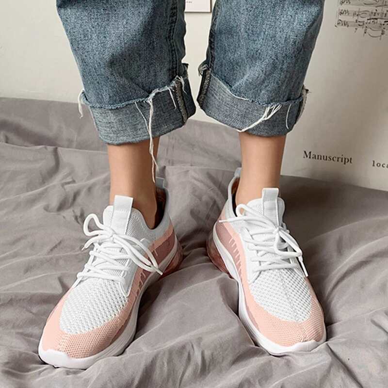 

Color Block Lace-up Front Sneakers, Multicolor