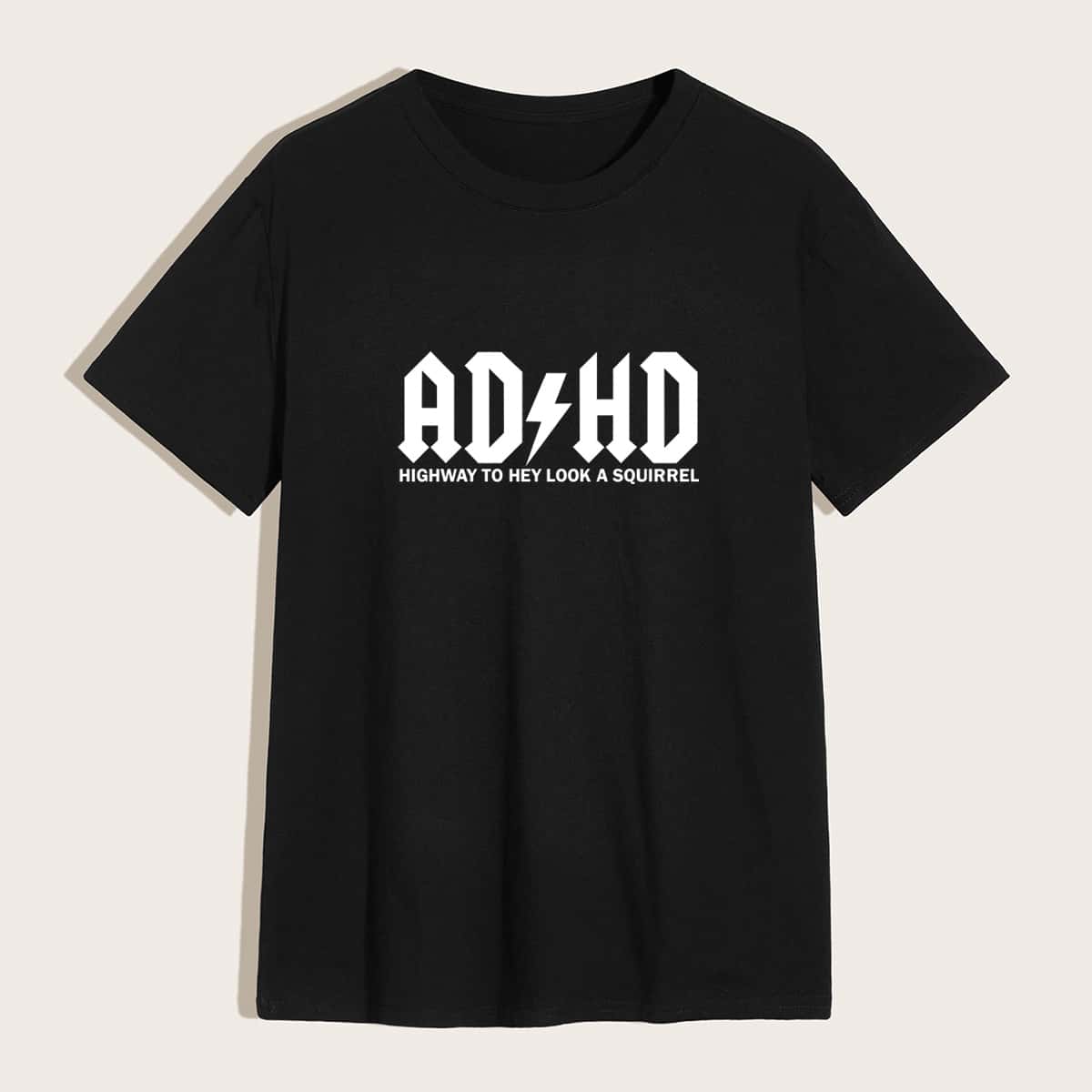 

Guys Letter Graphic Tee, Black