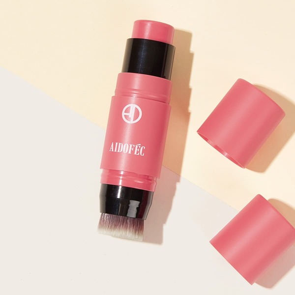 

Duo Long-Wearing Cream Blush With Brush 01 Rose Pink