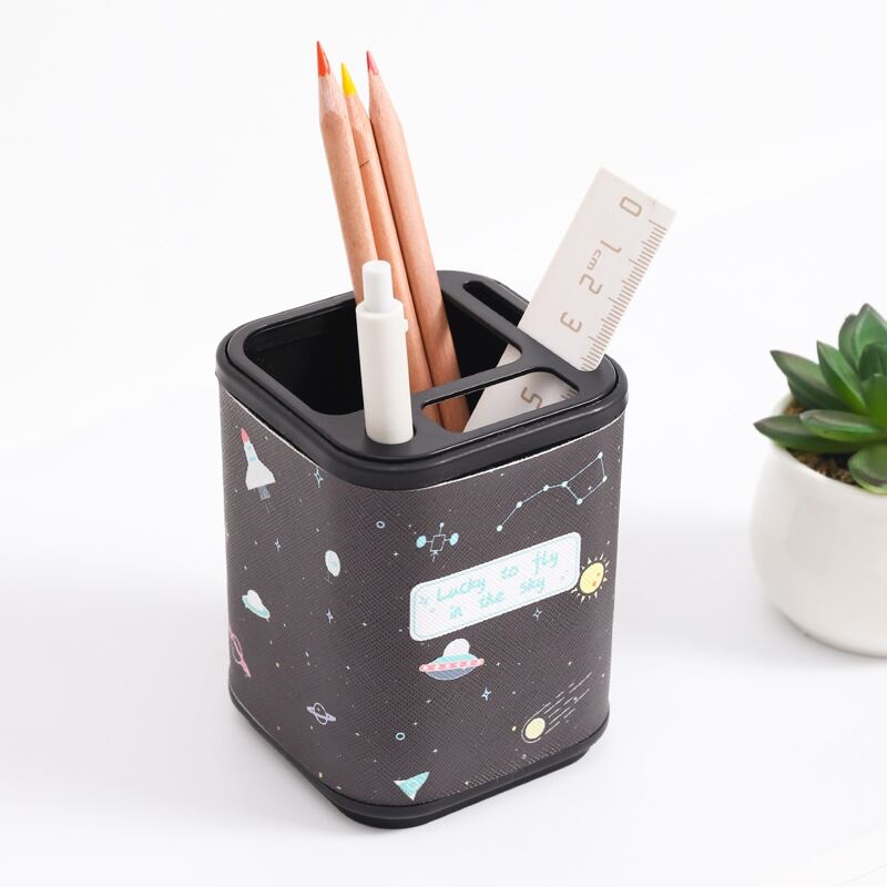Starry Sky Print Pen Holder