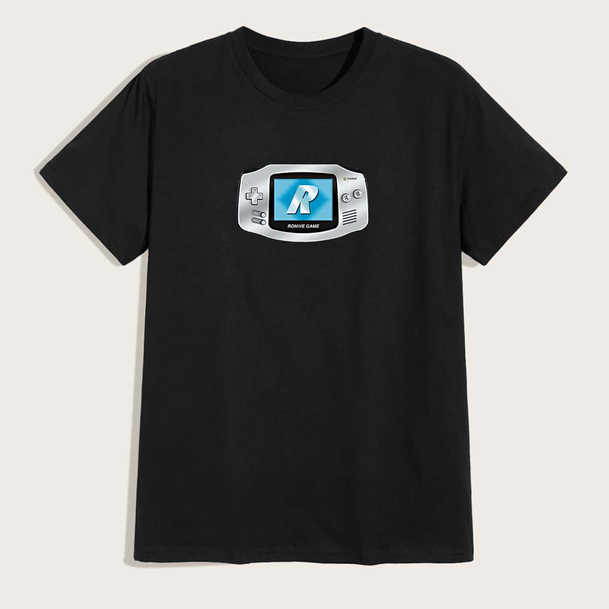 

Guys Game Graphic Black Tee