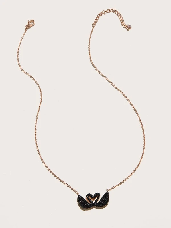 1 pièce Collier avec détail de cygne 1 pièce Collier avec détail de cygne