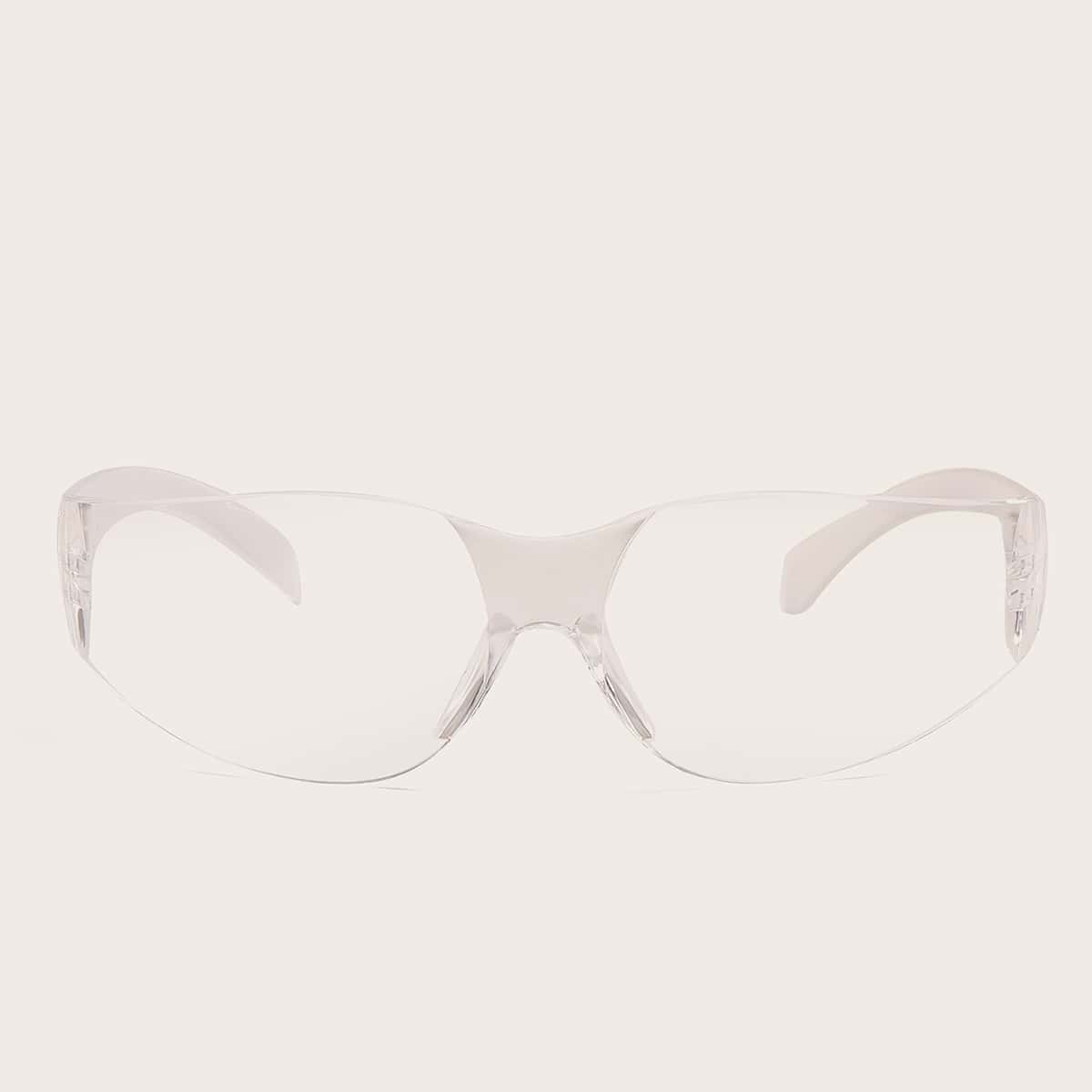 

Guys Rimless Glasses, White