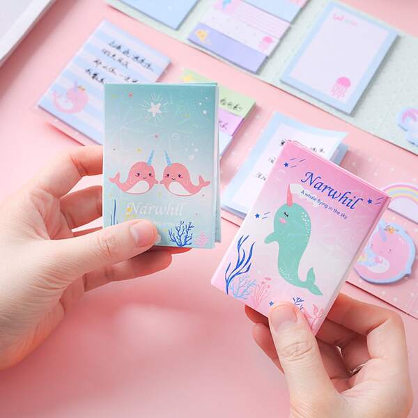 

240sheets Cartoon Graphic Sticky Note