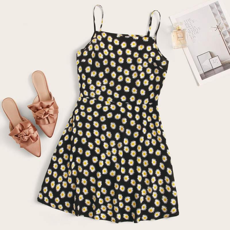 

Ditsy Floral Cami Dress, Multicolor