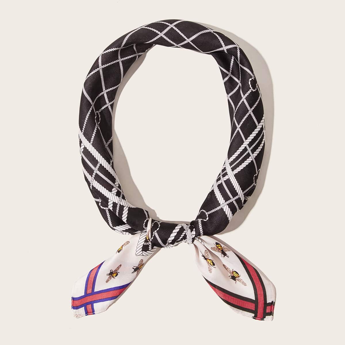 

Geometric Pattern Bandana, Multicolor