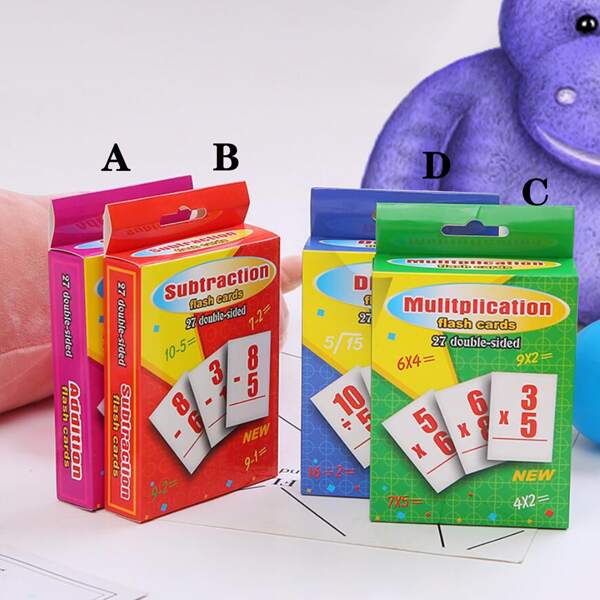 

27sheets Kids Math Learning Flash Card