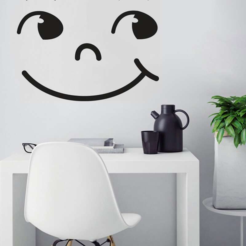 

Smile Pattern Wall Sticker