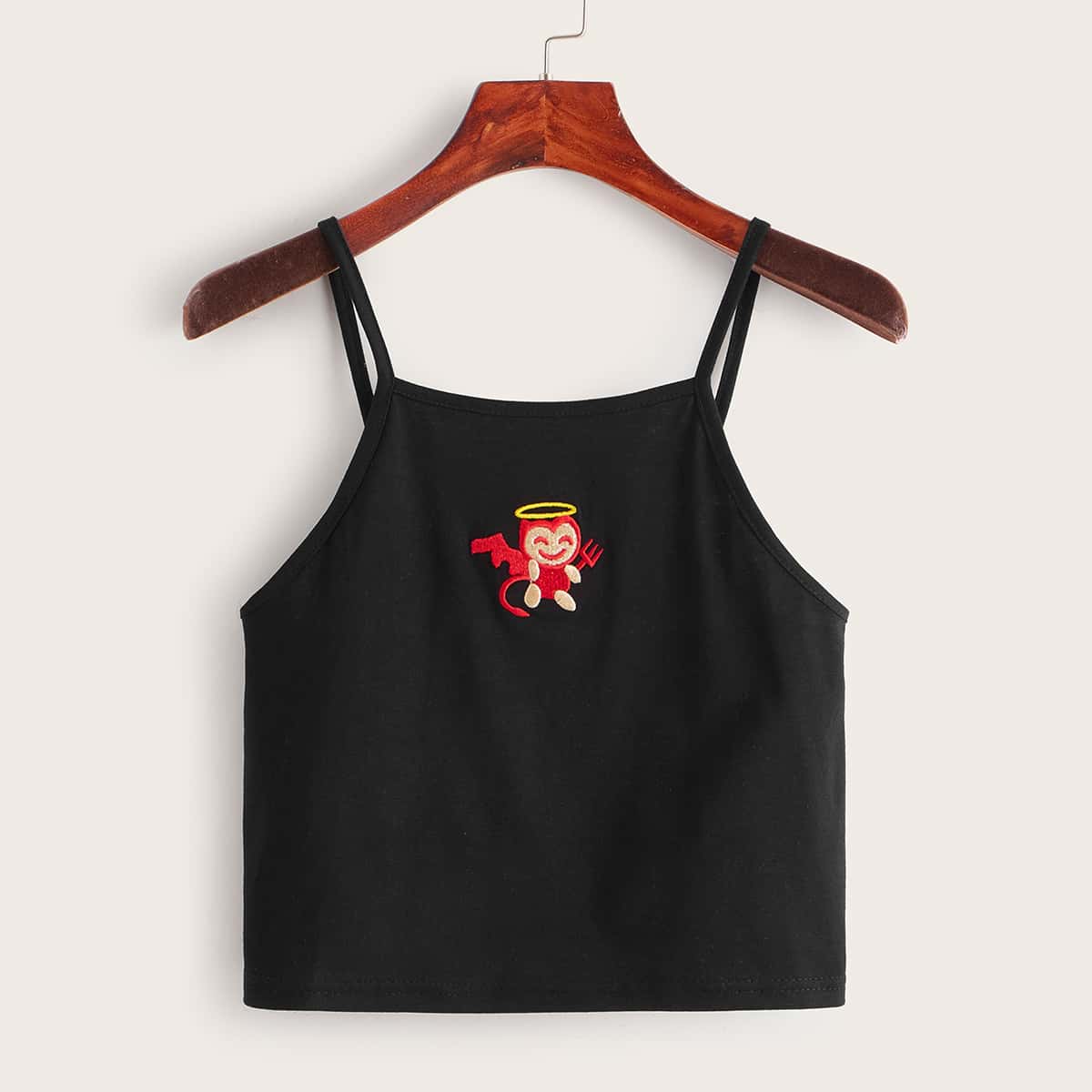 

Demon Graphic Black Cami