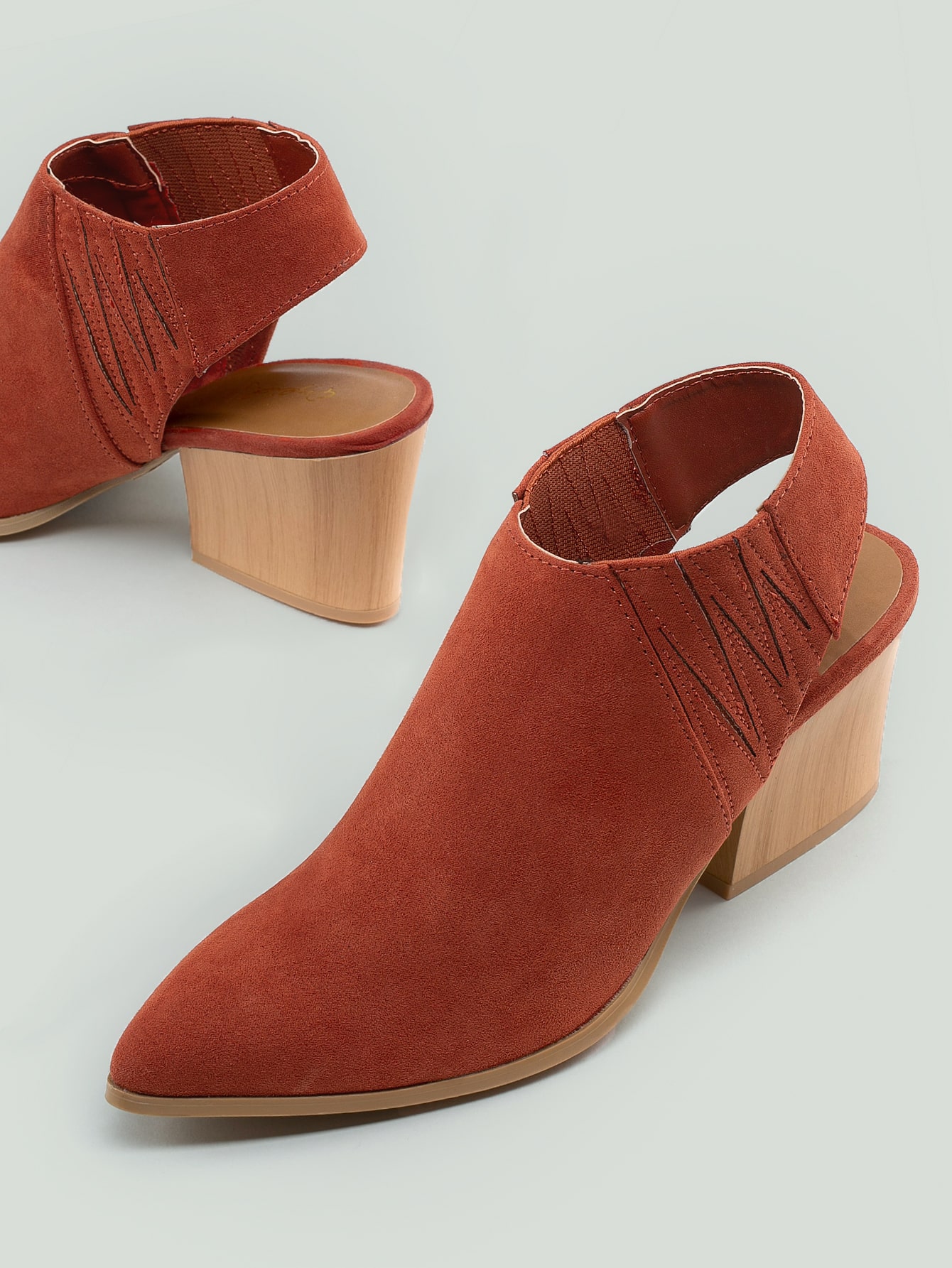 mules with backstrap