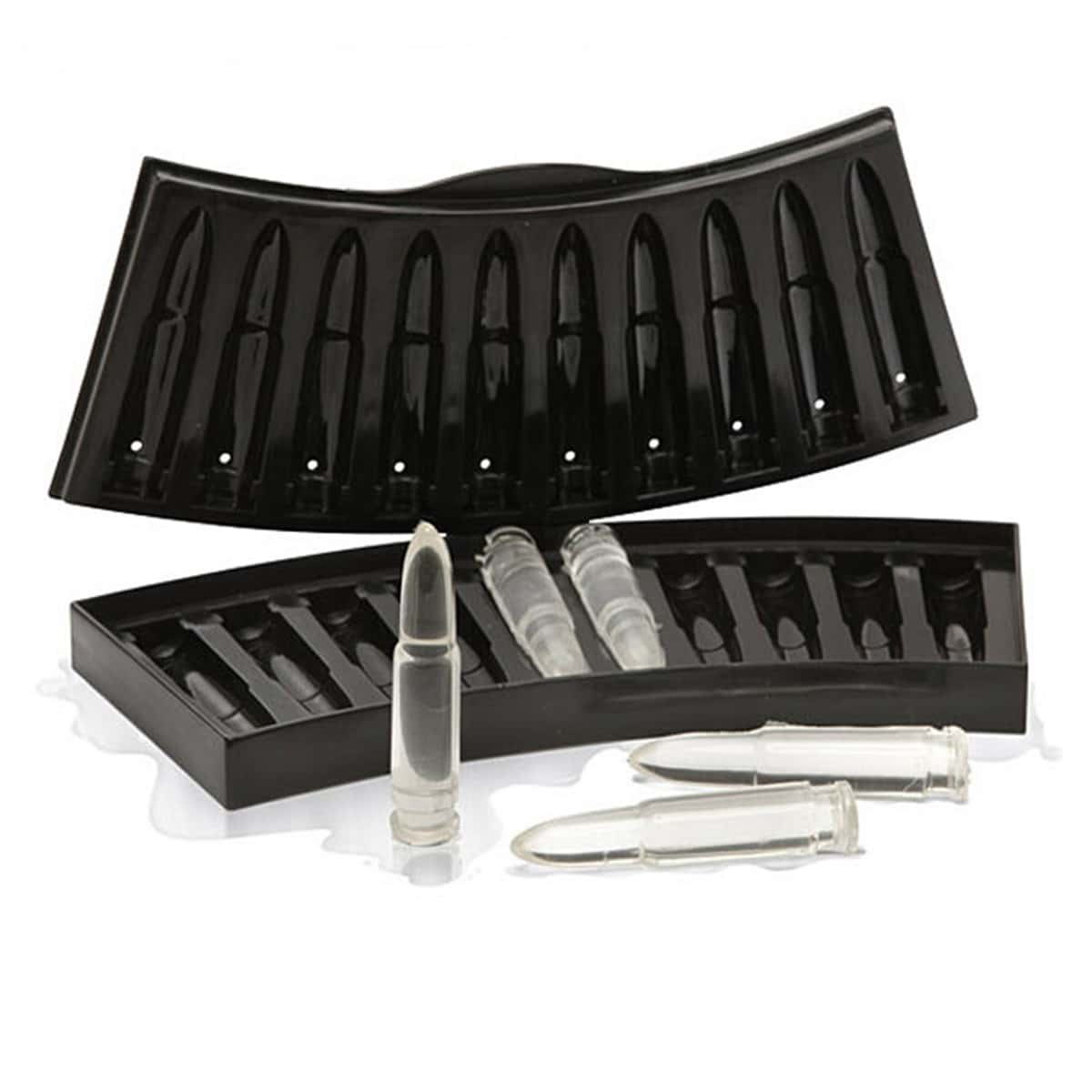 

1pc Bullet Shaped Ice Mold, Black