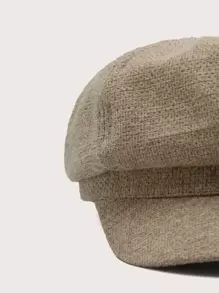 Sombrero baker unicolor - Beis - Ver 3