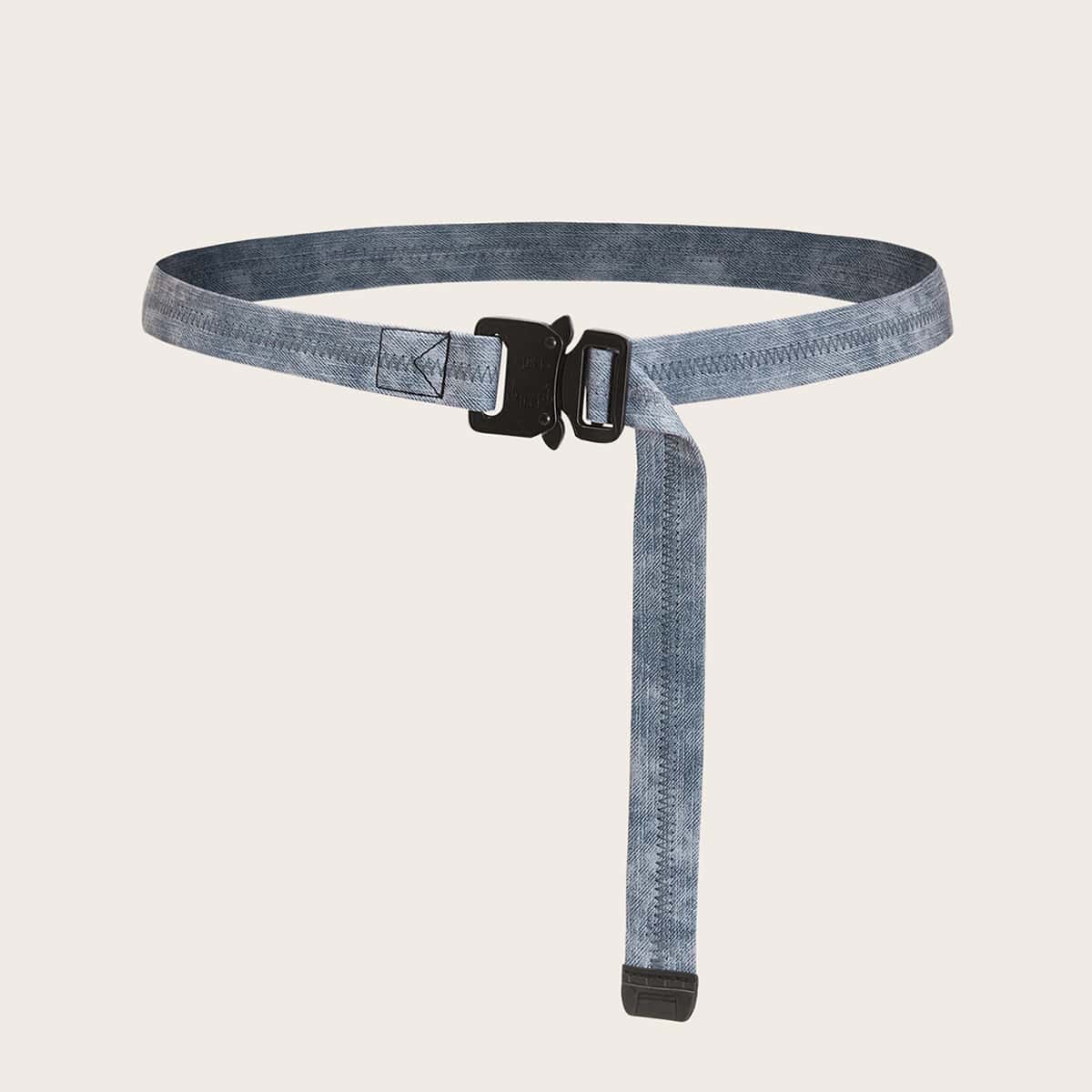 

Guys Solid Tape Belt, Grey