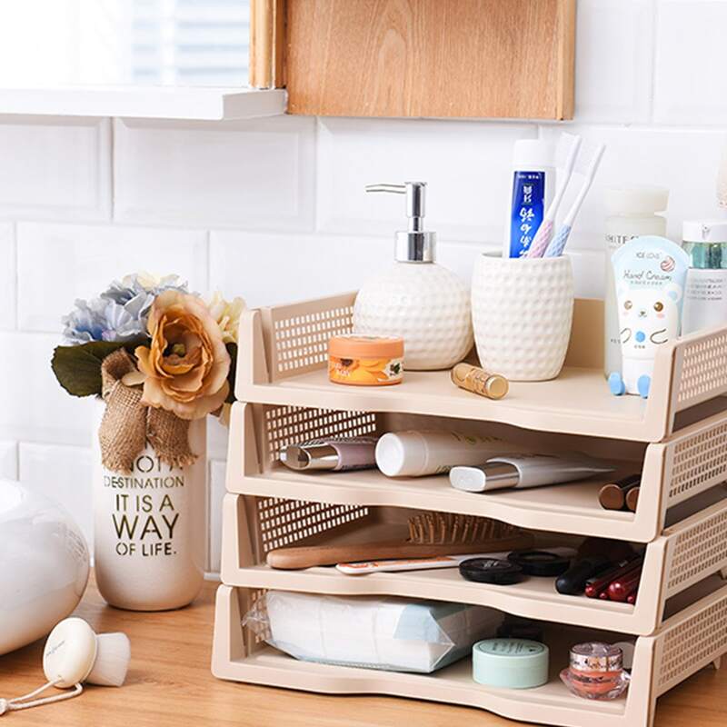 

1pc Desktop File Storage Rack