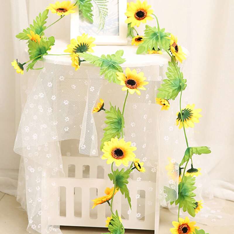 

1pc Artificial String Sunflower