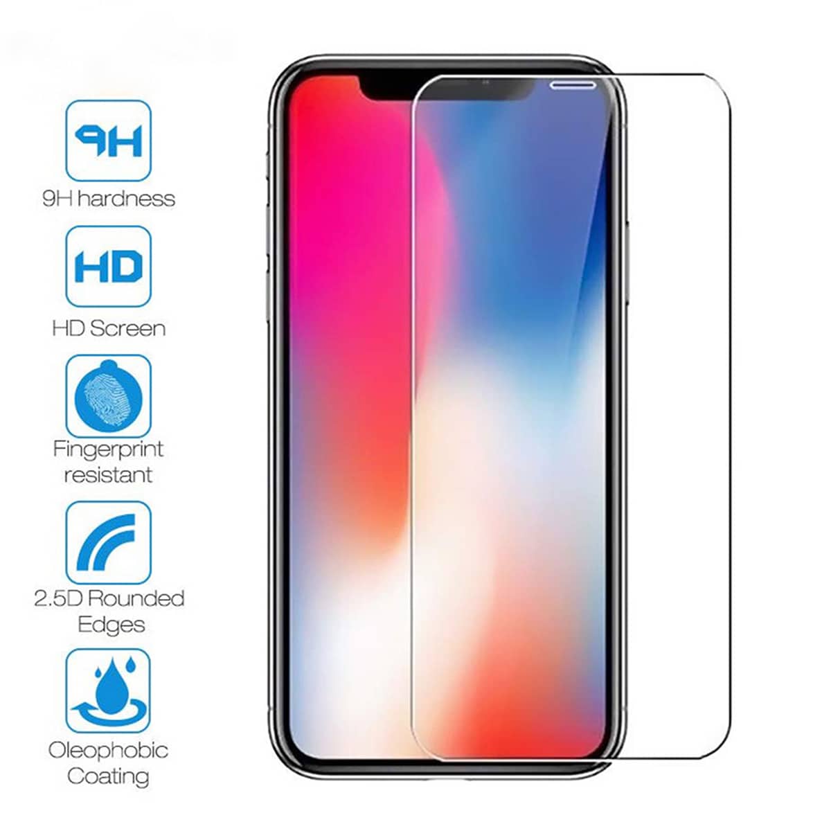 

iPhone Tempered Glass Screen Protector