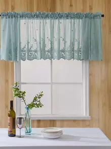 Rèm thêu hoa 1 cái - Nhiều màu - Xem 1