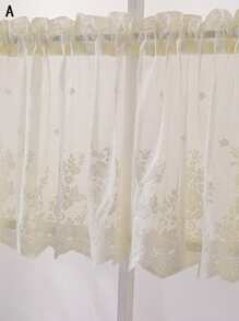 Rèm thêu hoa 1 cái - Nhiều màu - Xem 5