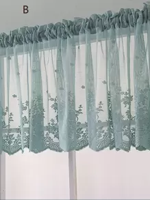 Rèm thêu hoa 1 cái - Nhiều màu - Xem 7